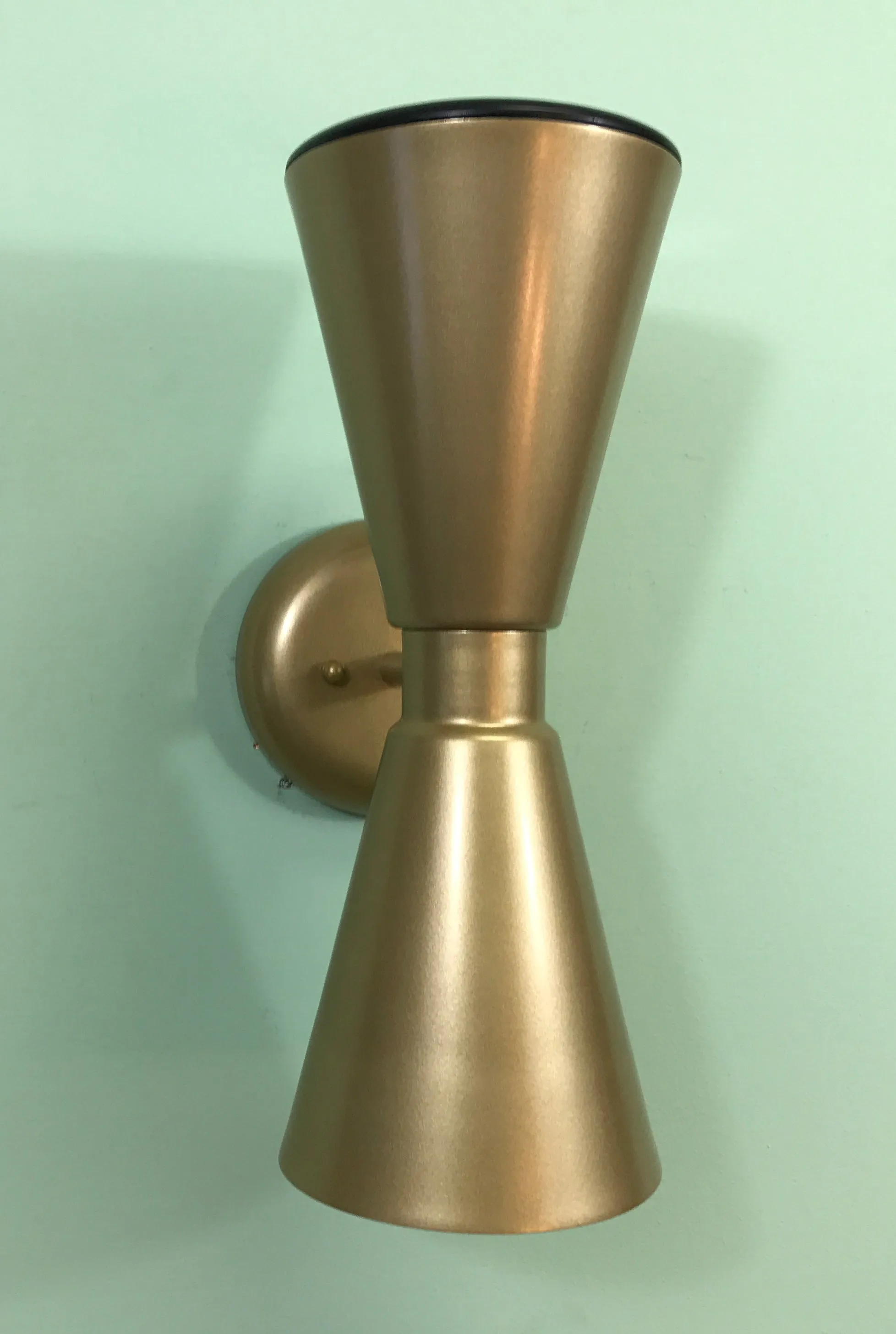 Exterior Dual Cone Sconce