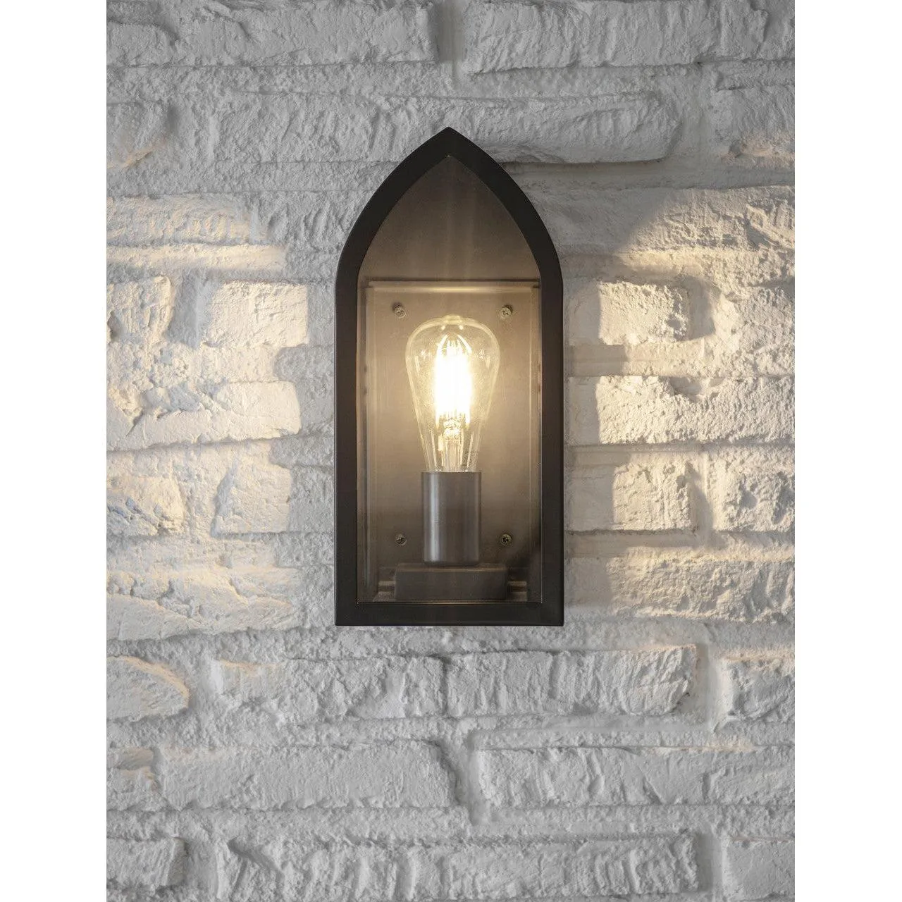 Fairford Outdoor Lantern in Carbon