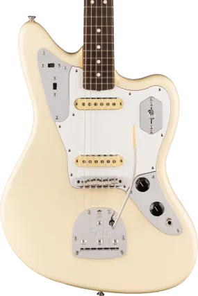 Fender Johnny Marr Signature Jaguar Rosewood Fingerboard - Olympic White
