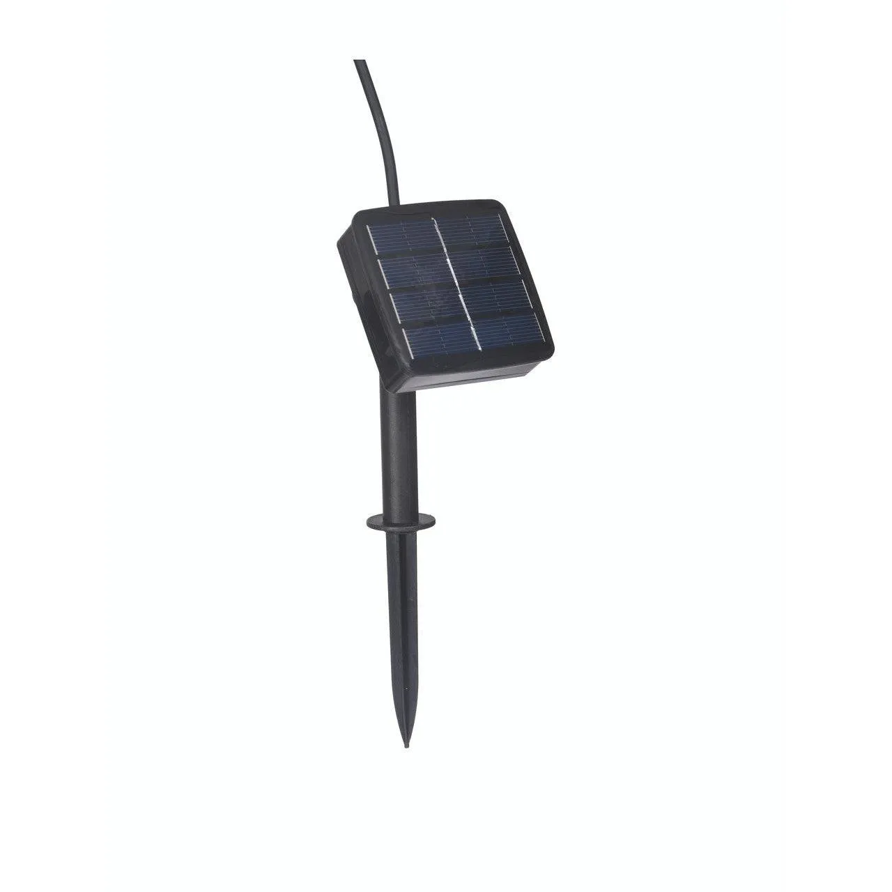 Festoon Lights, Classic Solar - 20 Bulbs in Black