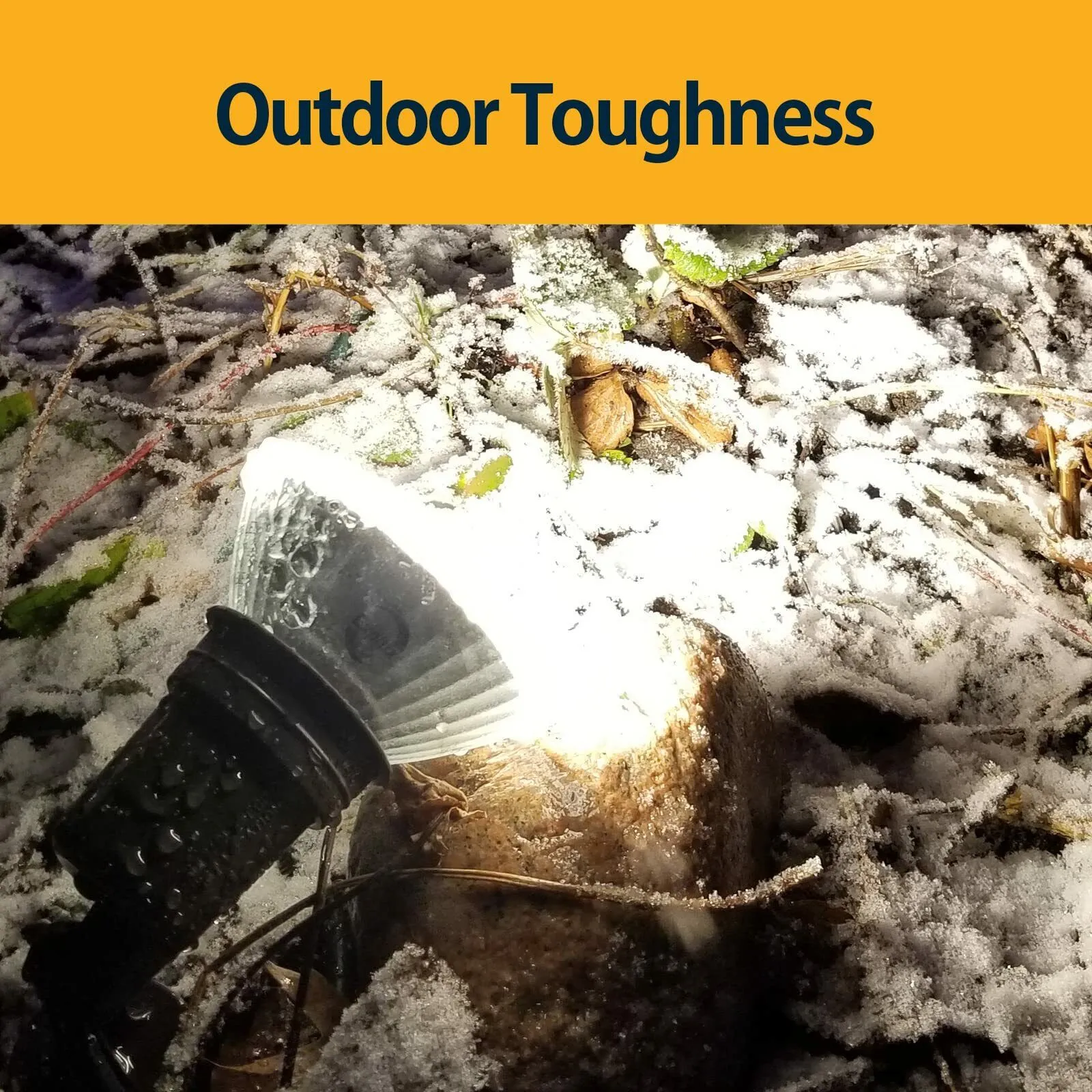 Flood LED Bulb, Dimmable, Weatherproof & Anti-Ageing, Bright White 3000K, 4-Pack