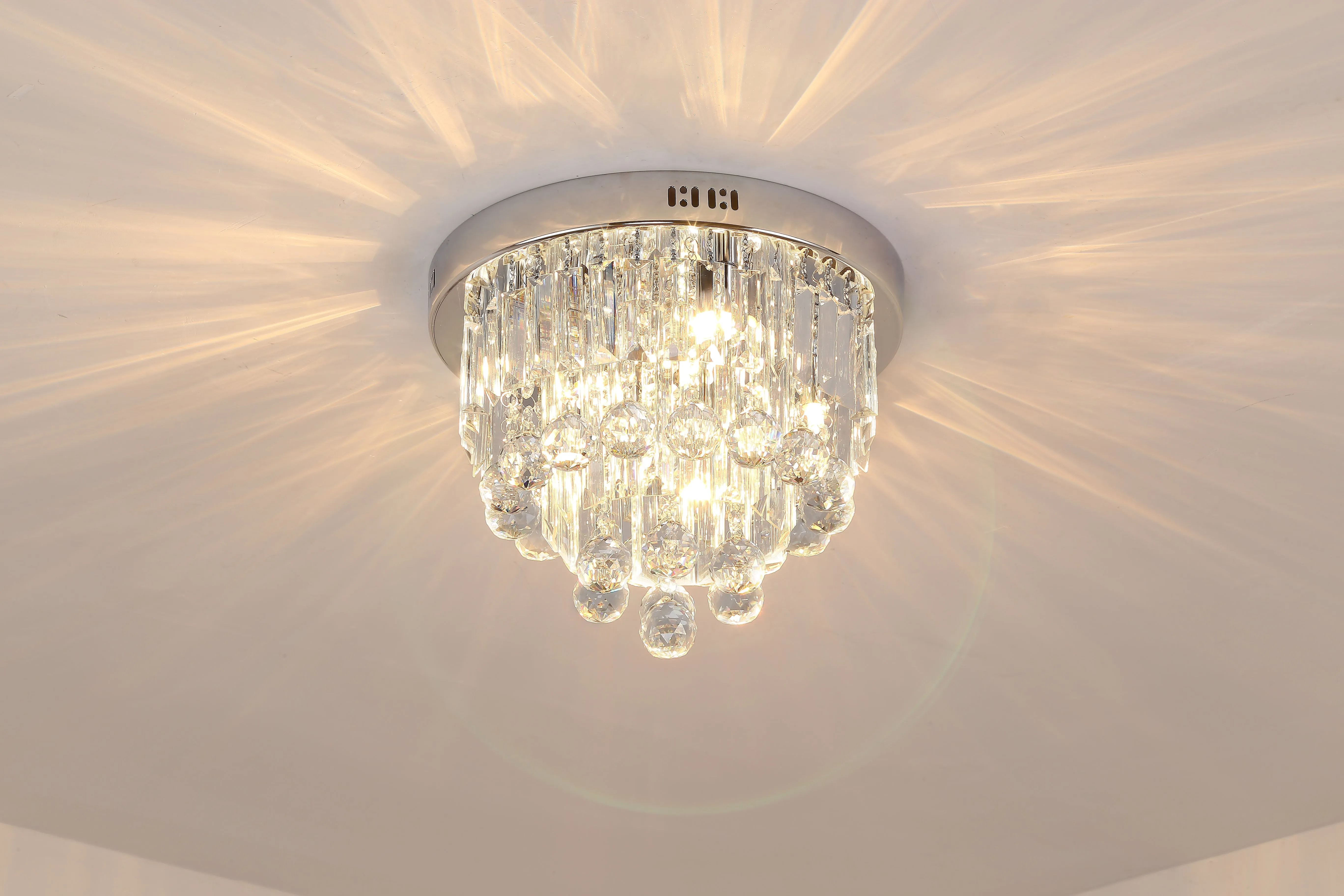 FluxTech - Modern Jewel Diamond Crystal Chandelier Ceiling Light