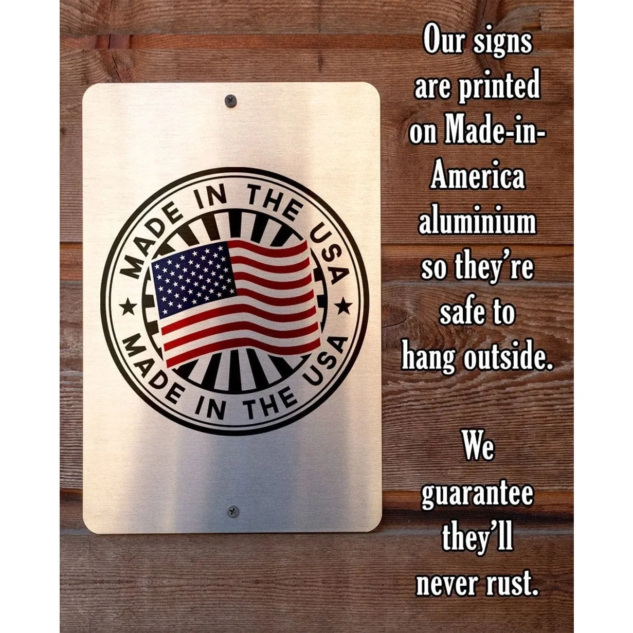 Funny Sign:  Warning My Sense of Humor Might Offend You - Metal Sign