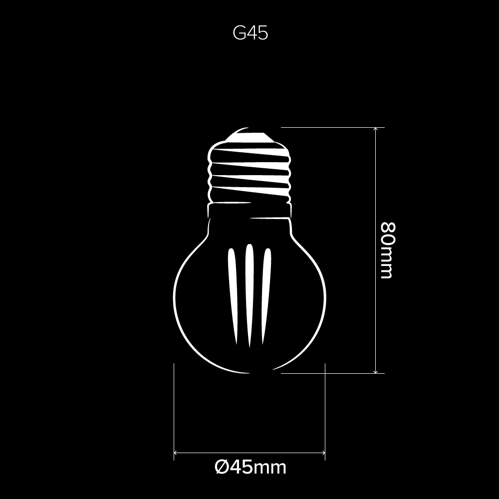 G45 3W E27 2200K