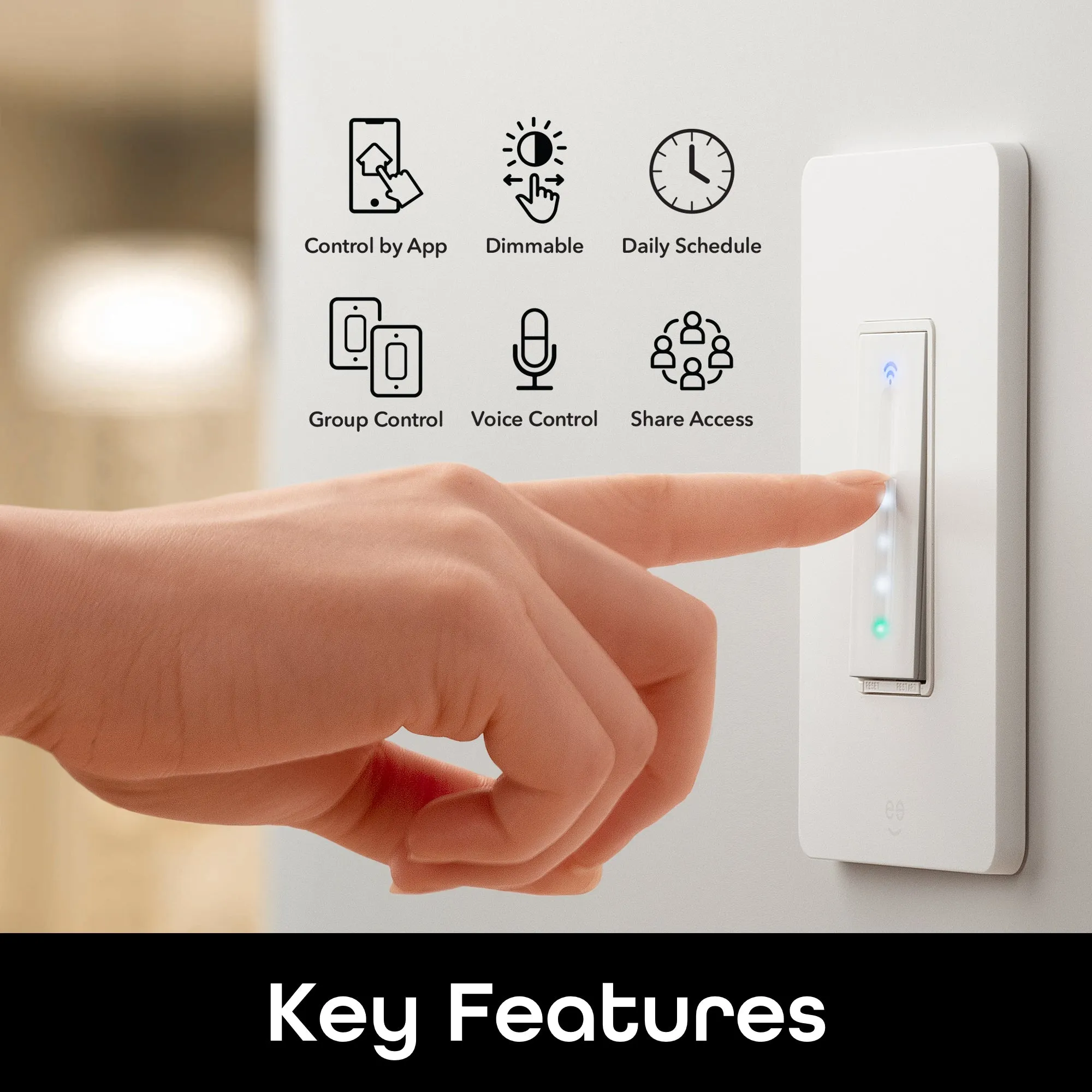 Geeni Tap Dim Dimmer Switch