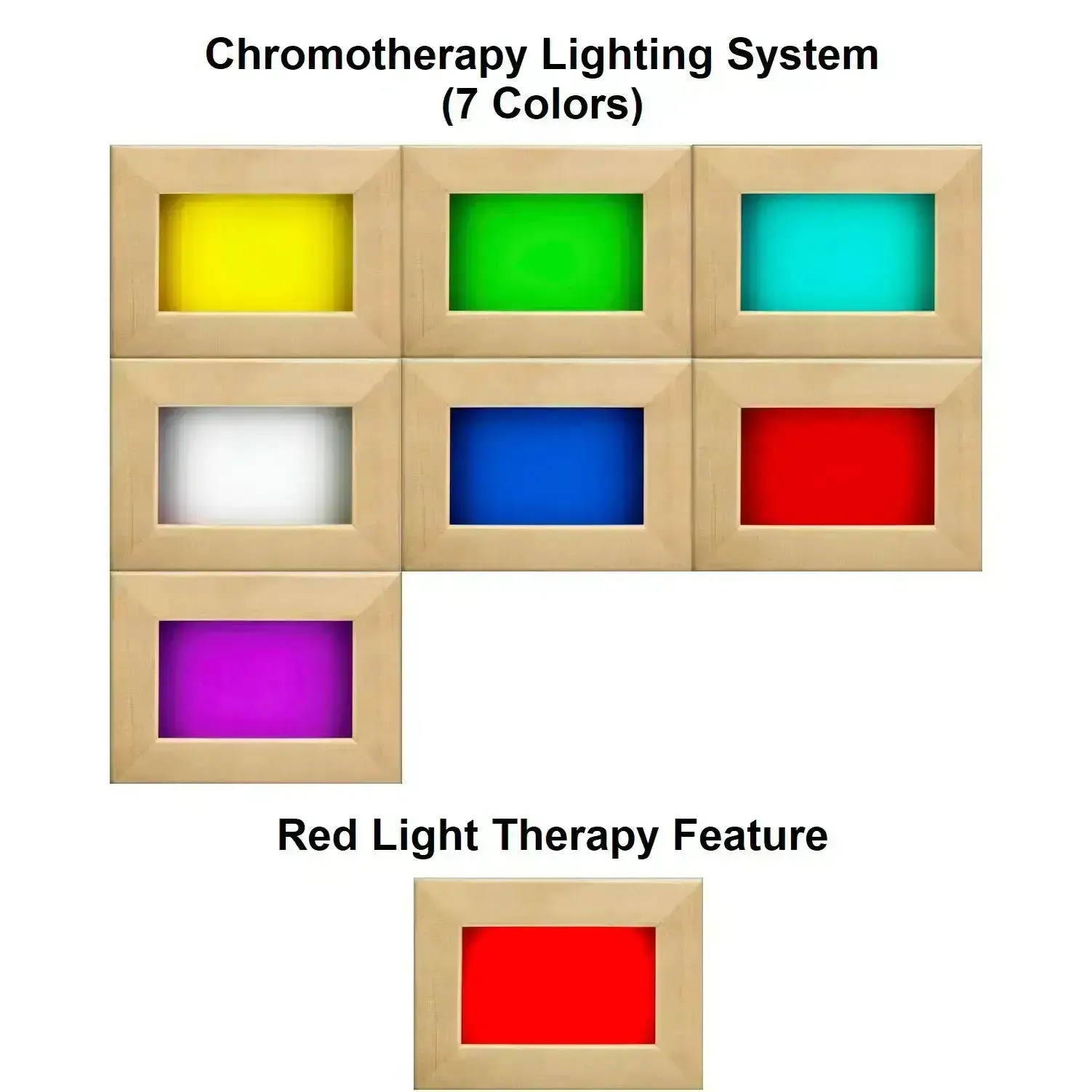 Golden Designs Reserve Edition 3-Person Full Spectrum Near Zero EMF FAR Indoor Infrared Sauna   Red Light Therapy w/ Himalayan Salt Bar | GDI-8030-03