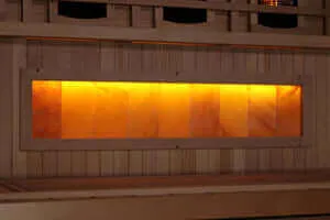 Golden Designs Reserve Edition 3-Person Full Spectrum Near Zero EMF FAR Indoor Infrared Sauna   Red Light Therapy w/ Himalayan Salt Bar | GDI-8030-03