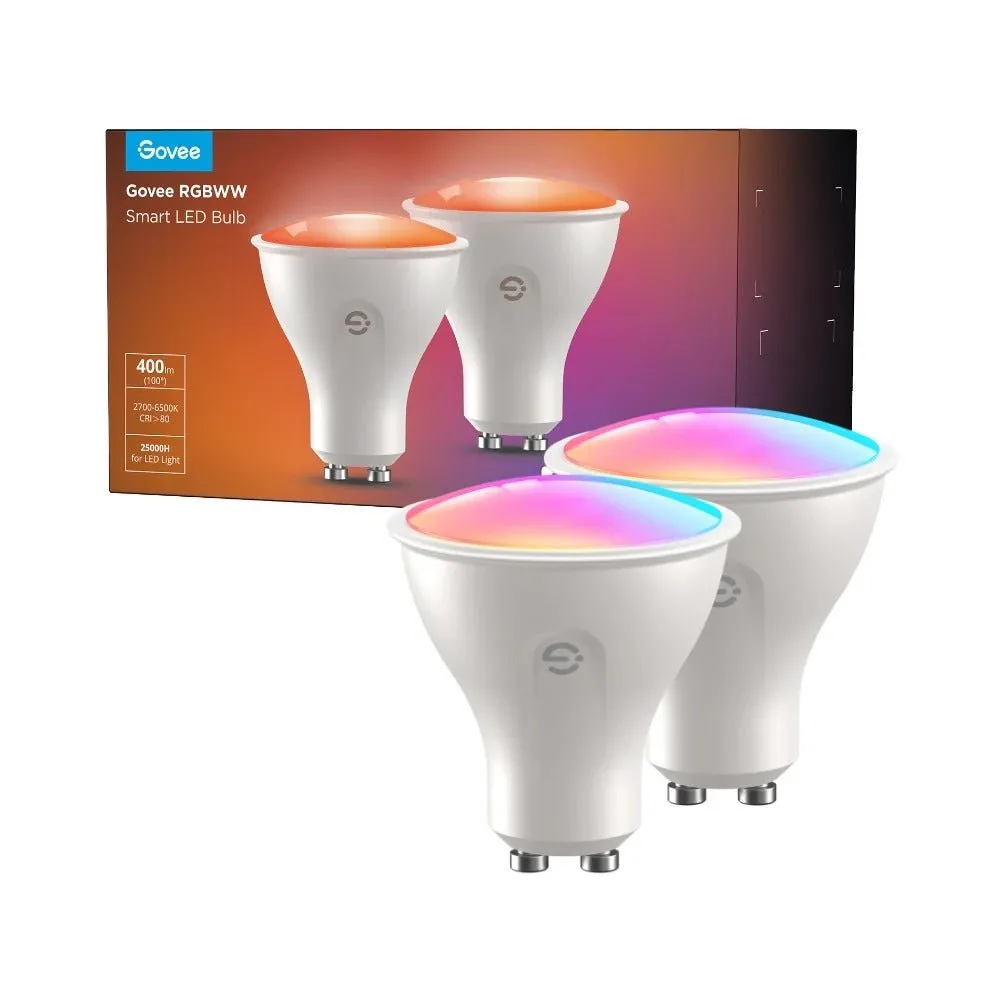 Govee GU10 RGBWW Bulb 400lm (2pack)