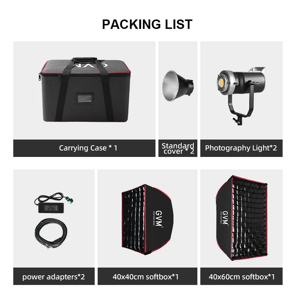 GVM-SD300S Daylight High Power LED Spotlight Daylight