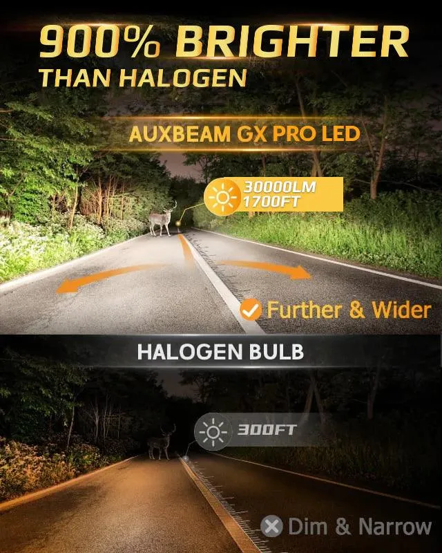 GX Pro Series 160W 30000Lumens Light Bulb
