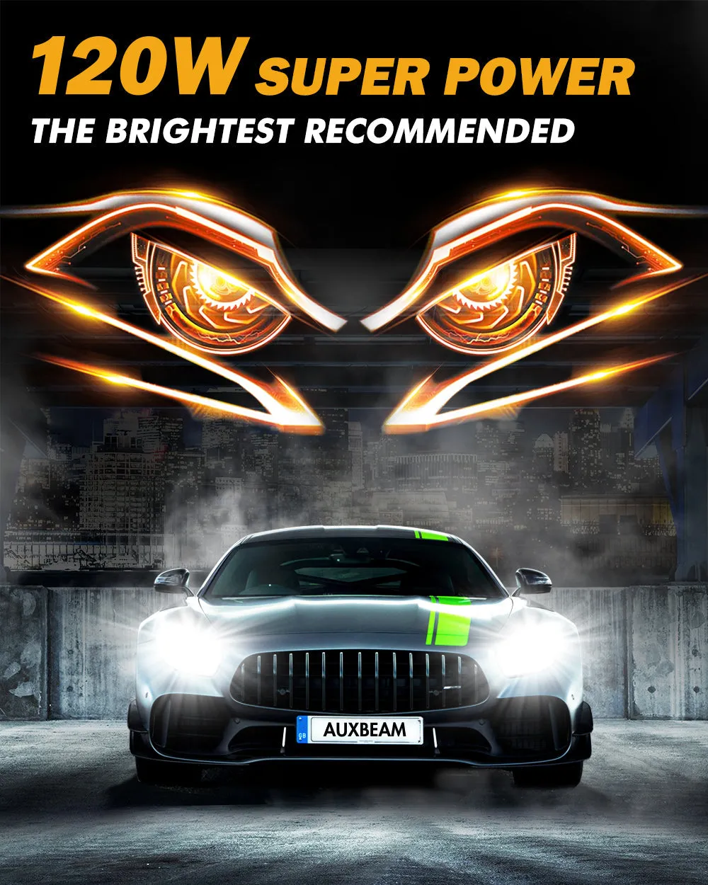GX Series 120W 25000Lumens Light Bulb