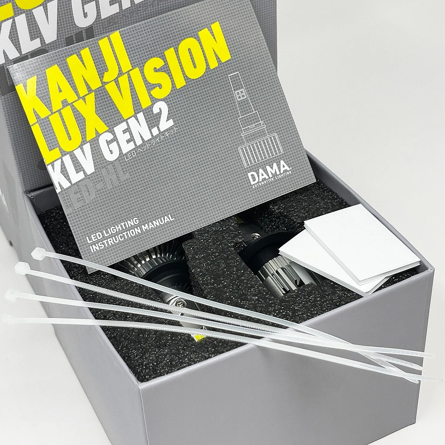 H11: Dama Kanji Lux Vision Gen. 2 LED Bulbs | Pack of 2