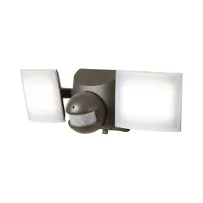 Halo MSLED600 LED Solar Powered Twin Head Flood Light