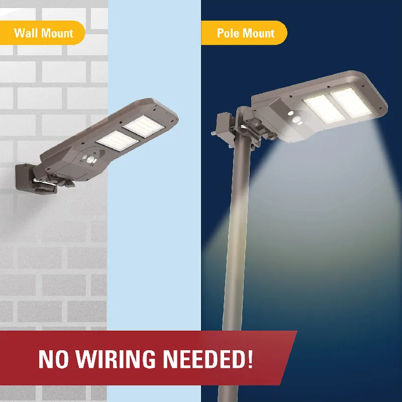 Halo SLST45 LED Solar Area Floodlight, 4500 lm
