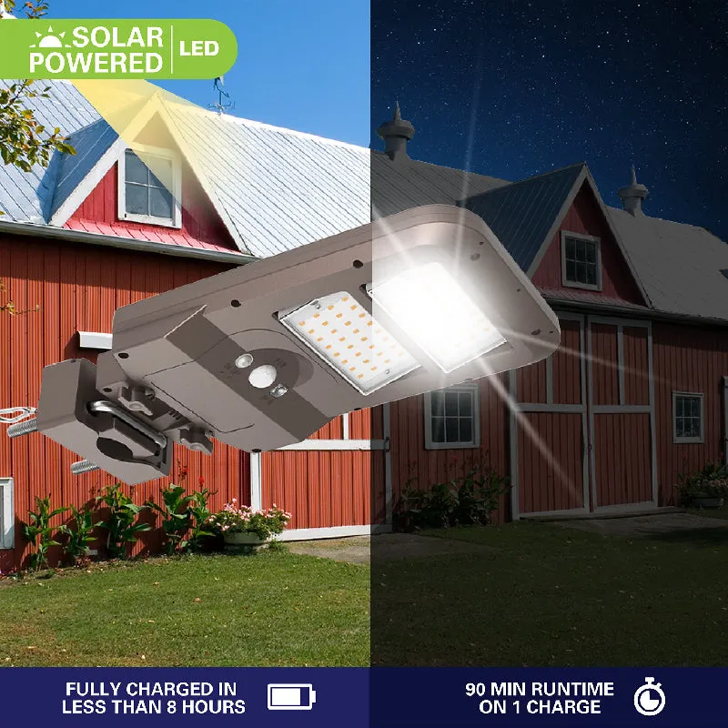 Halo SLST45 LED Solar Area Floodlight, 4500 lm