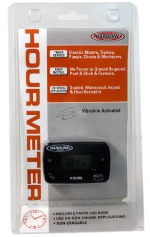 HARDLINE VIBRATION ACTIVATED HOUR METER