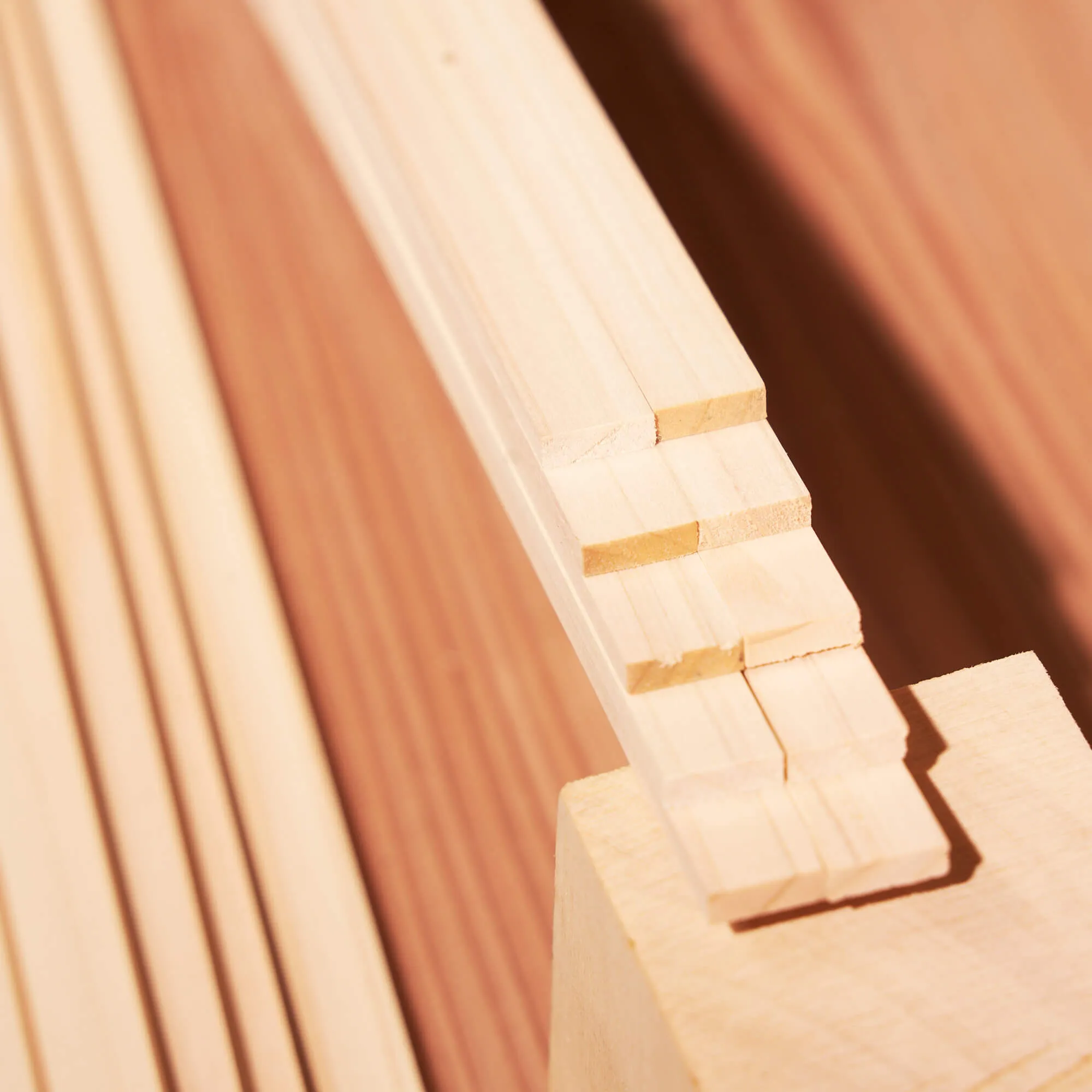 Hinoki Kumiko Strips