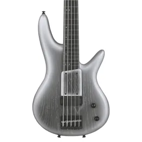 Ibanez GWB25THSWF Bass Guitar 5-String Fretless Silver Wave Burst Flat w/ Gigbag