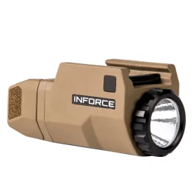 Inforce APLc Glock Compact LED Auto Pistol Light - Flat Dark Earth