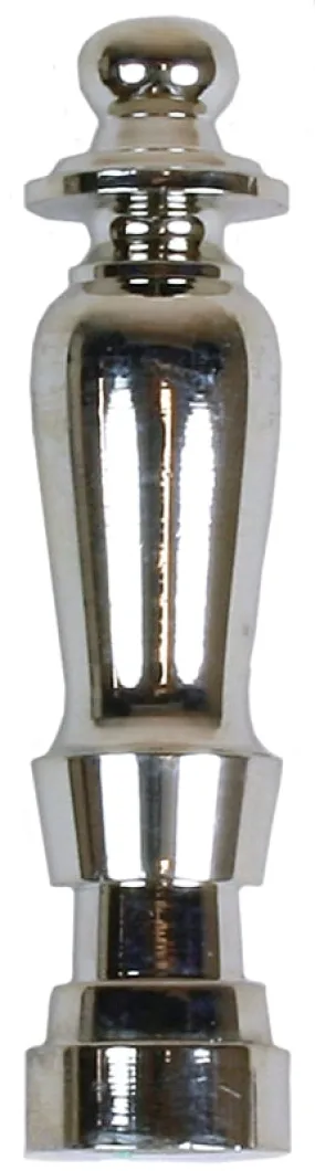 Jandorf 60101 Spindle Finial, Nickel :CD: QUANTITY: 1