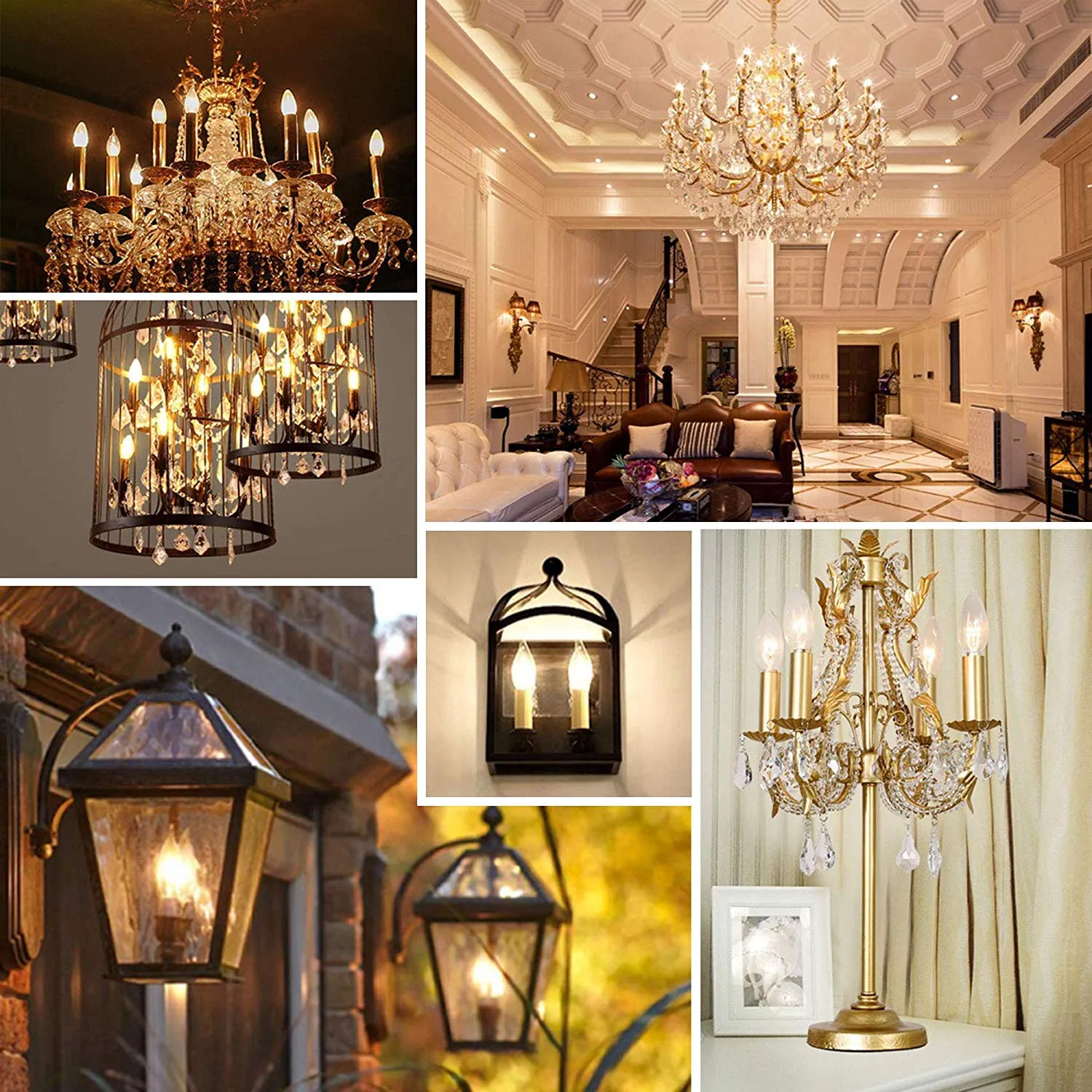 JustLED – LED 4W Decorative Candle Lamp [Energy Class A  ]