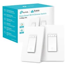 Kasa Smart 3 Way Dimmer Switch Kit  (Refurbished)