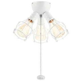 Kichler 380041MWH LED Industrial 3 Light Fixture Matte White
