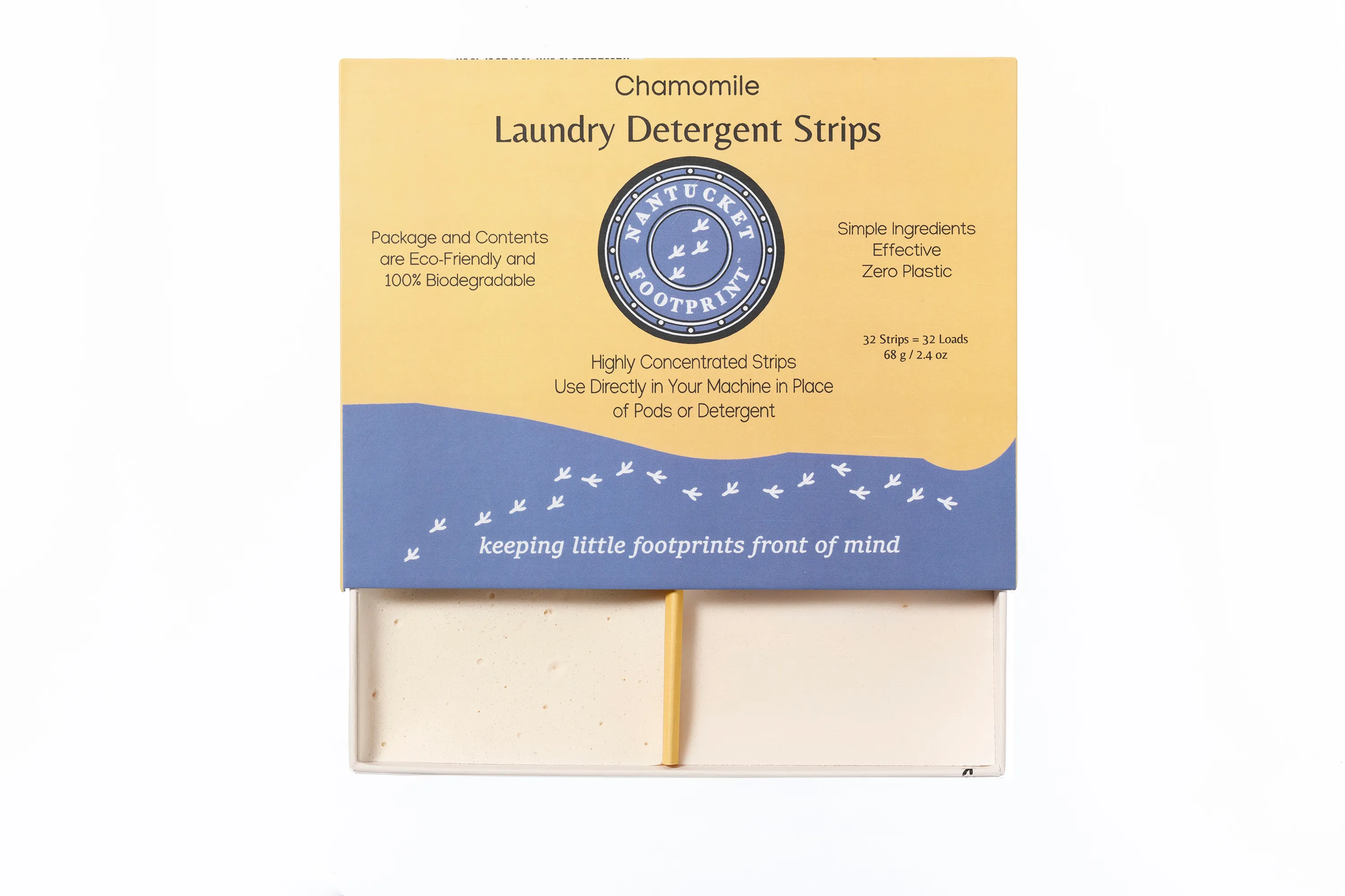 Laundry Detergent Strips - Chamomile - 32 Strips