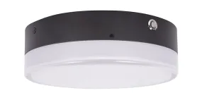 LED Low-Profile Round Canopy Light, 3335 Lumen Max, Wattage and CCT Selectable, 120-277V