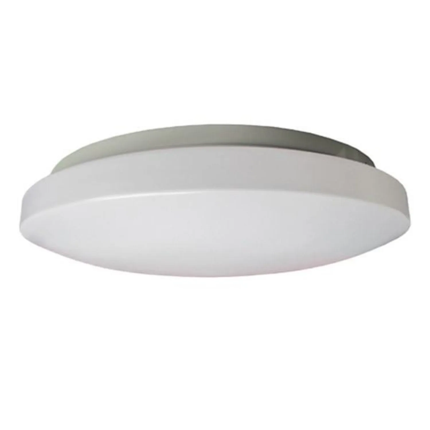 LED Smart Tri-CCT Oyster Light Dimmable in White (Round)