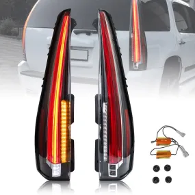 LED Taillights with Startup Animation for 2007-2014 Chevrolet Suburban/Tahoe & GMC Yukon