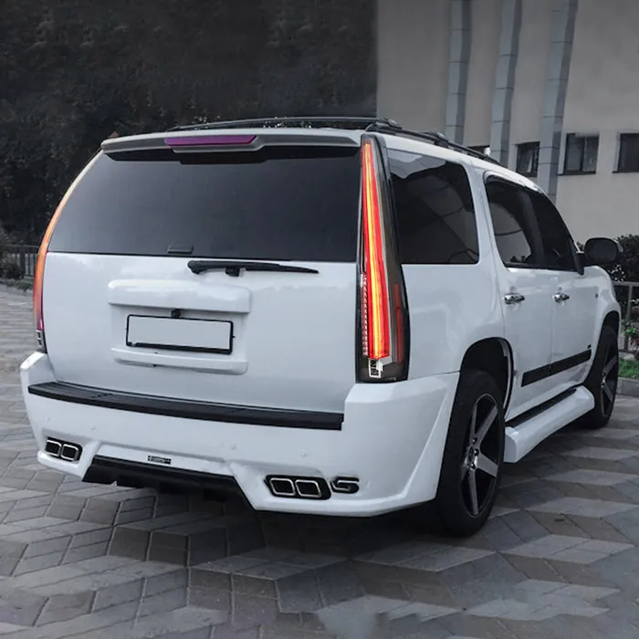 LED Taillights with Startup Animation for 2007-2014 Chevrolet Suburban/Tahoe & GMC Yukon