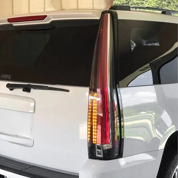 LED Taillights with Startup Animation for 2007-2014 Chevrolet Suburban/Tahoe & GMC Yukon
