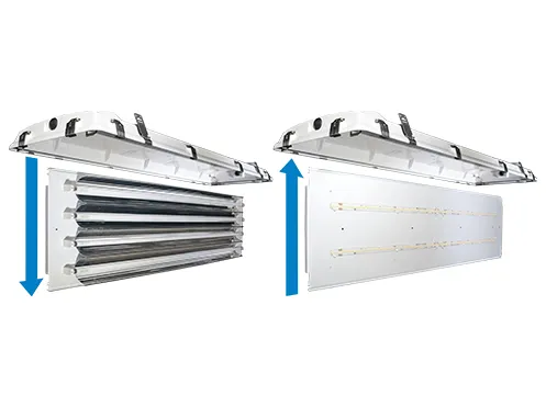 LED Vapor Tight High Bay Retrofit, 120W, 5000K