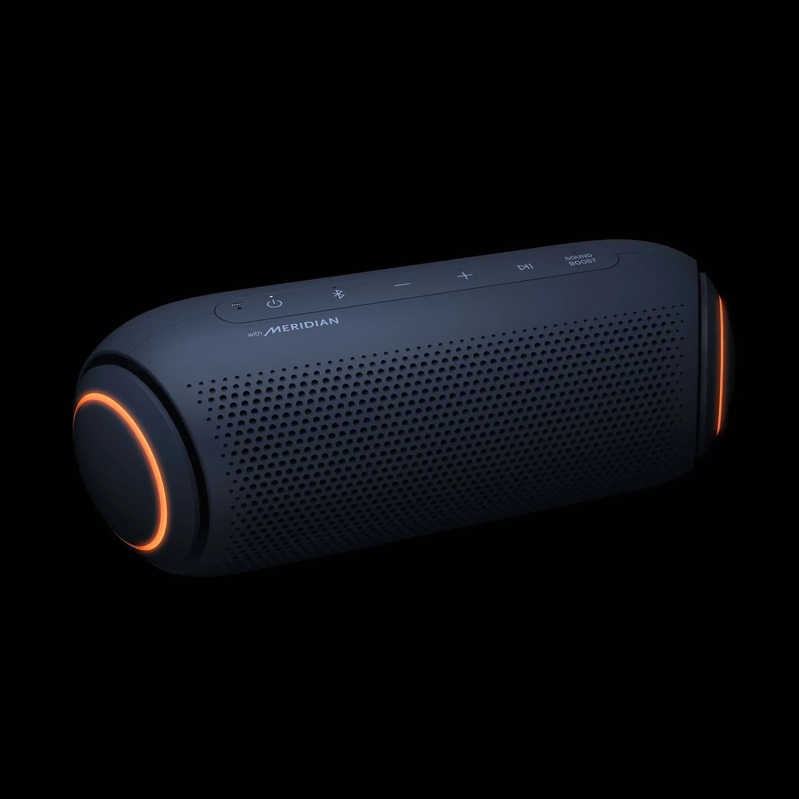 LG Portable Bluetooth Speaker with LED Lighting, Black, PL5