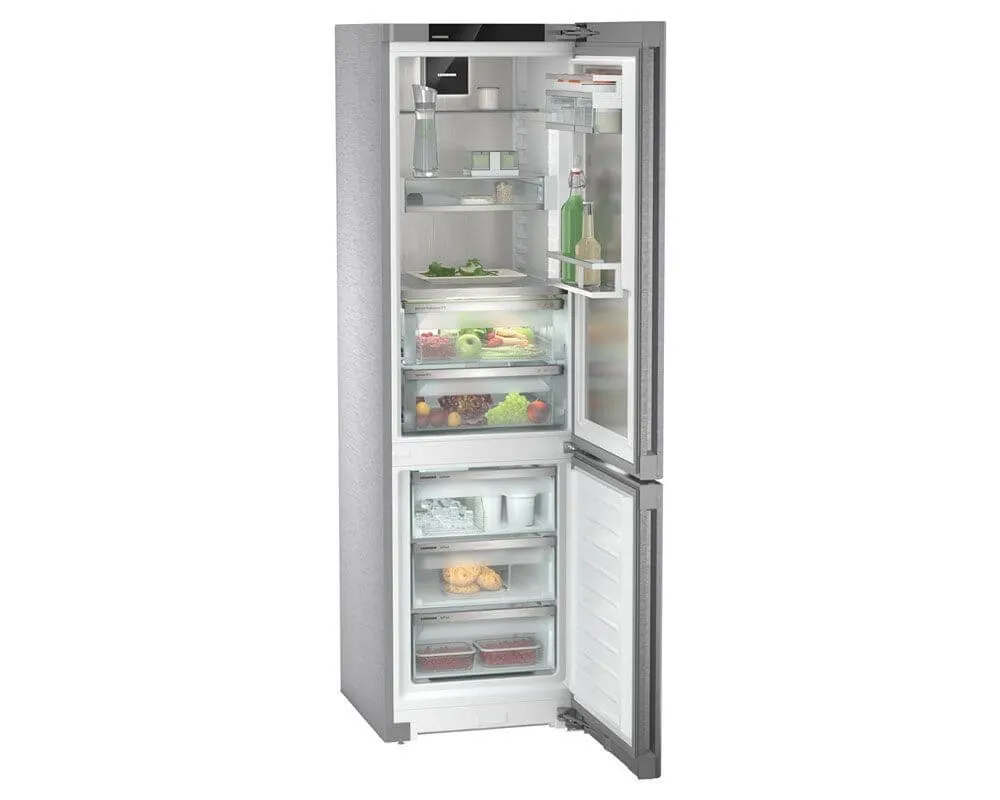 Liebherr Peak CBNstc579i 201.5x60cm Bio Fresh No Frost Stainless Steel Fridge Freezer