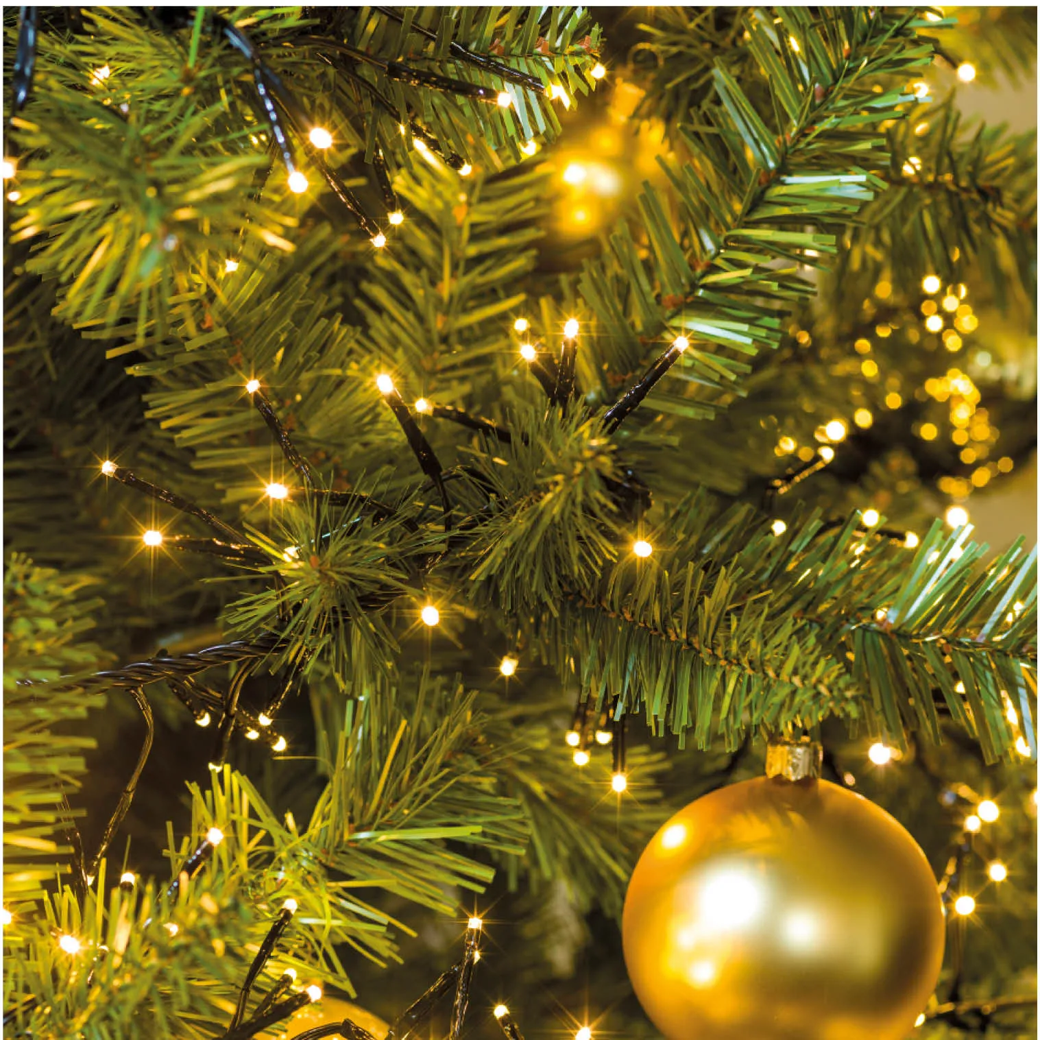 Lumineo 1512 Warm White Twinkle LED Cluster Lights