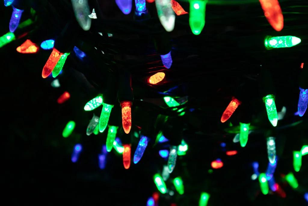 M5 LED Christmas Lights 35L Blue