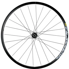Mavic Crossride FTS-X Front MTB Wheel, 27.5", Aluminum, 9x100mm QR, 6-Bolt Disc