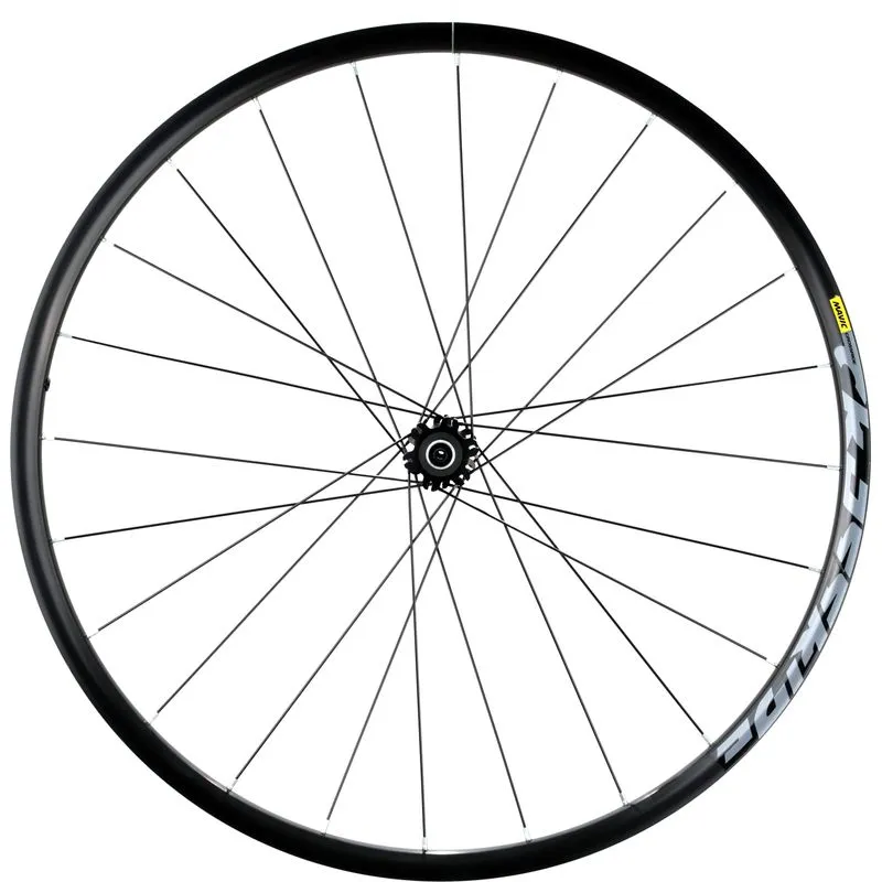 Mavic Crossride FTS-X Front MTB Wheel, 27.5", Aluminum, 9x100mm QR, 6-Bolt Disc