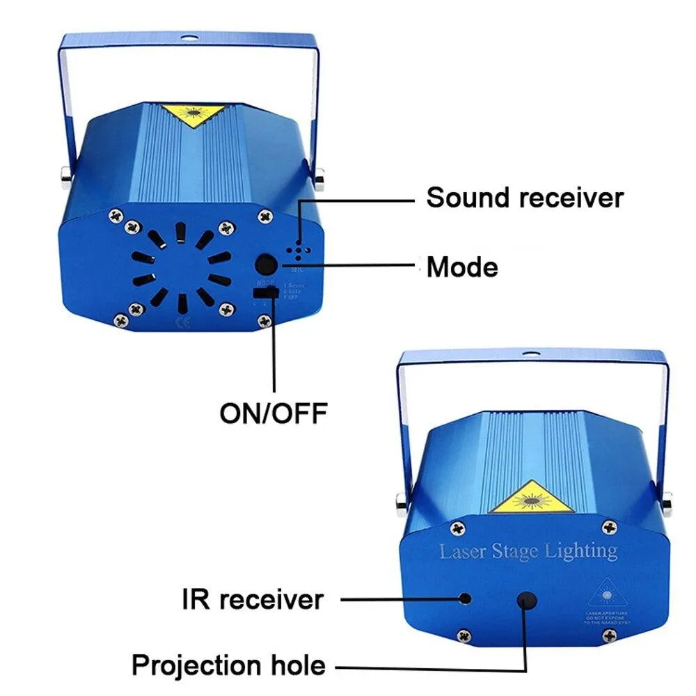 Mini Laser Stage Lighting Q-JC21