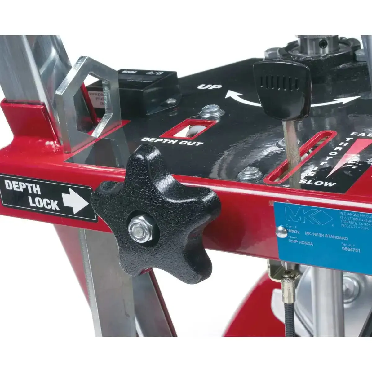 MK-1600 18" Concrete Walk Behind Saw