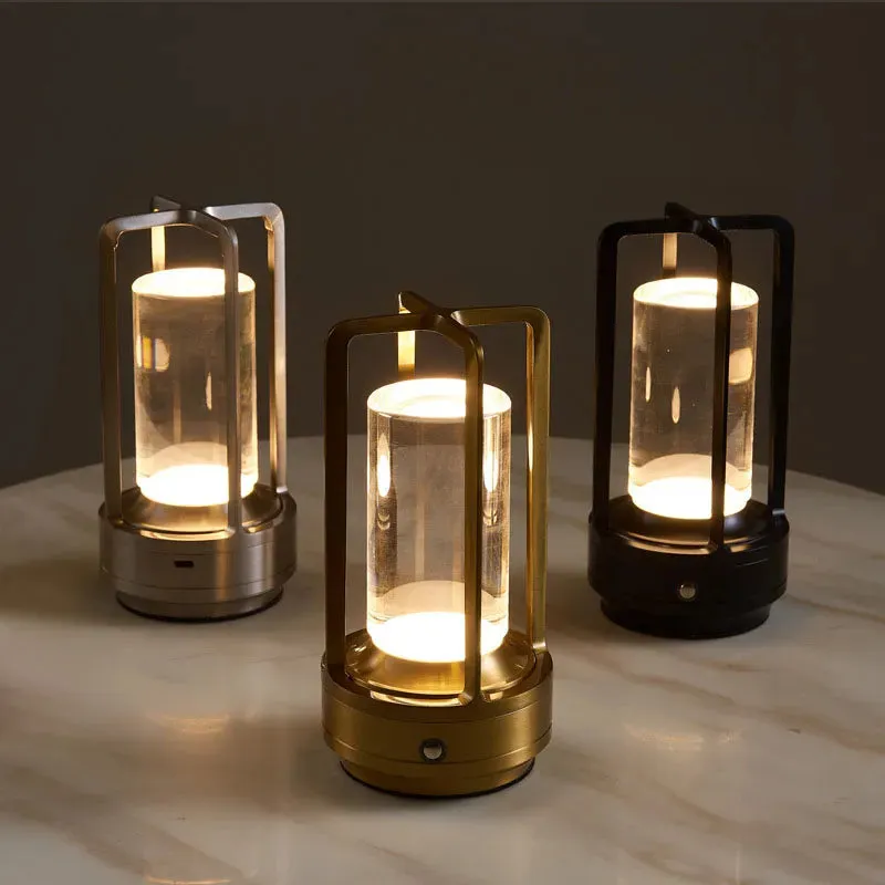 Modern Wireless Nordic Table And Nightstand Lamp With Touch Control