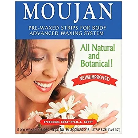 Moujan Pre-Waxed Strips for Body
