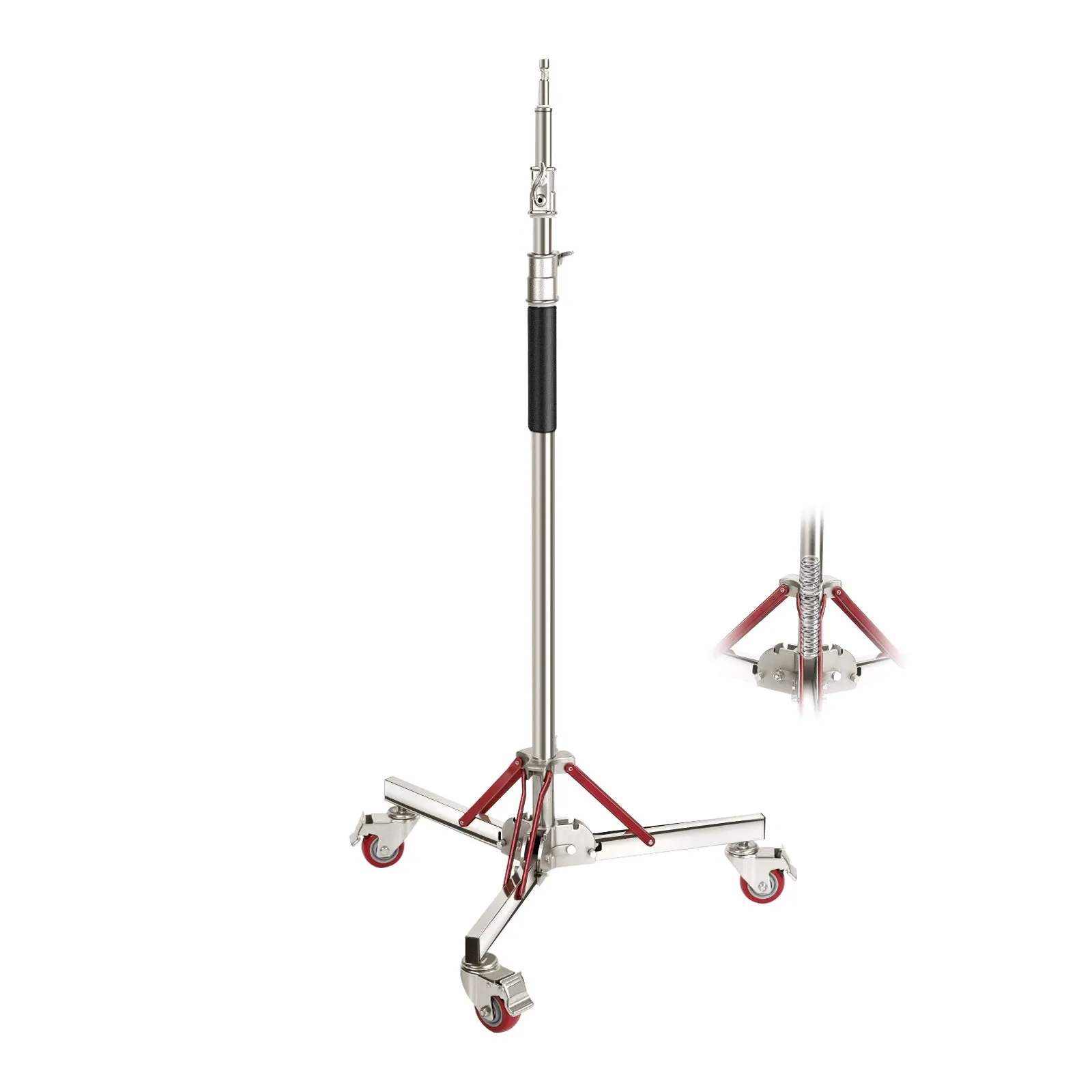 NEEWER 305cm Stainless Steel Heavy Duty Light Stand