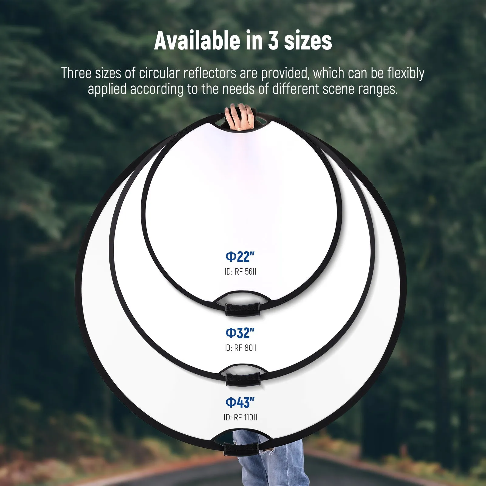 NEEWER Light Reflector with Handle Grip