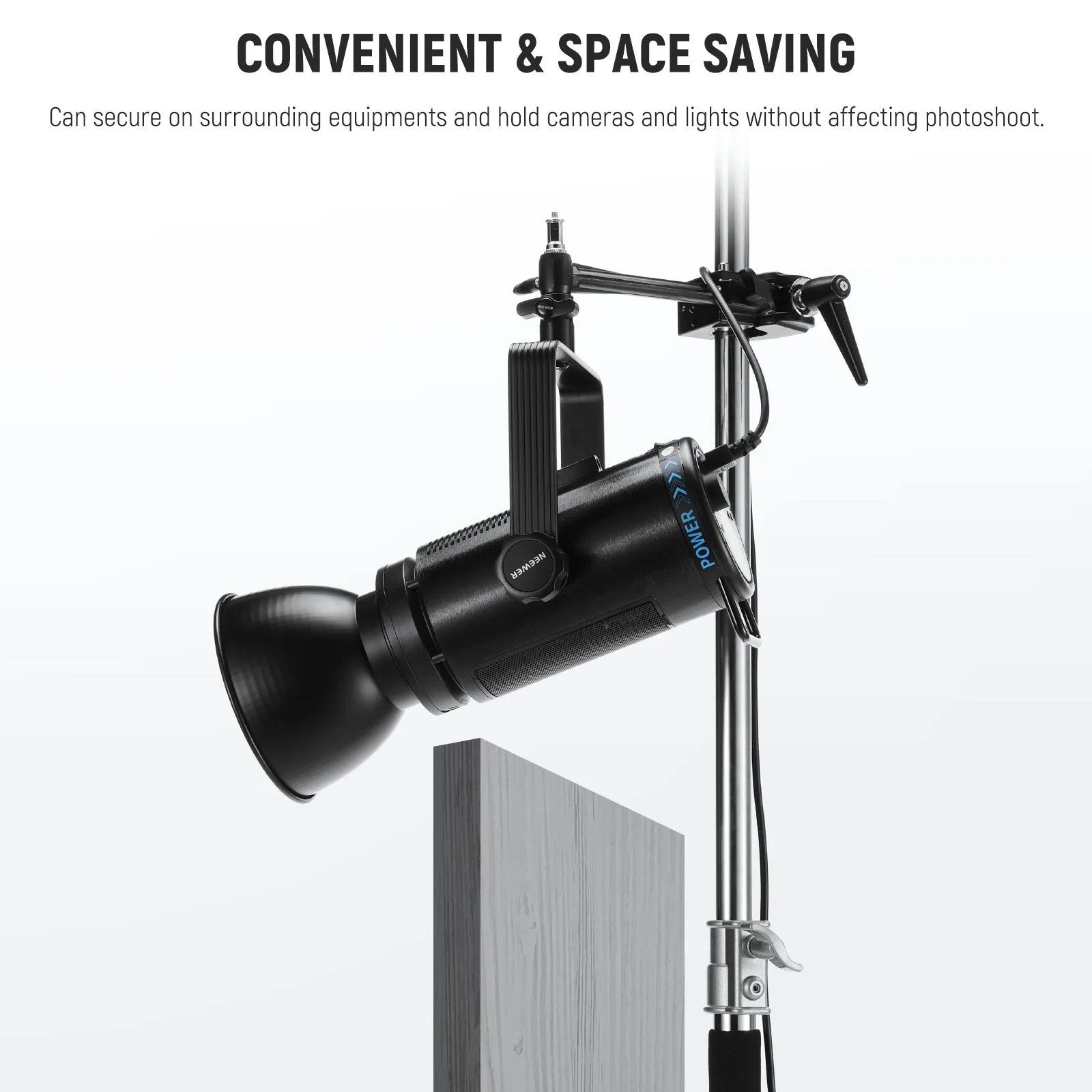 NEEWER UA048 Super Clamp with 6" Extension Arm