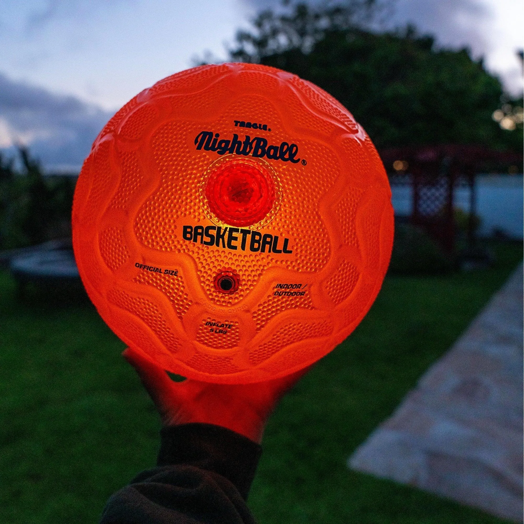 NightBall® Basketball (Orange)