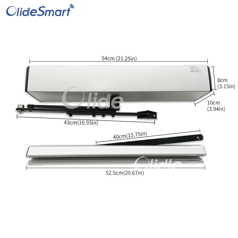 Olide DSW120 Push Button Automatic Swing Door Opener With Hand Programmer