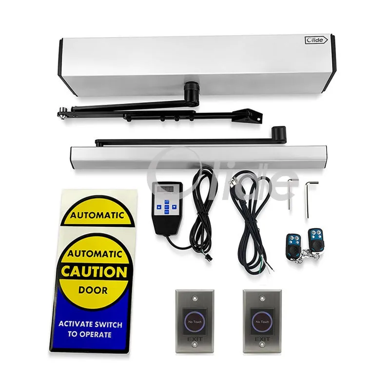 Olide DSW120 Push Button Automatic Swing Door Opener With Hand Programmer